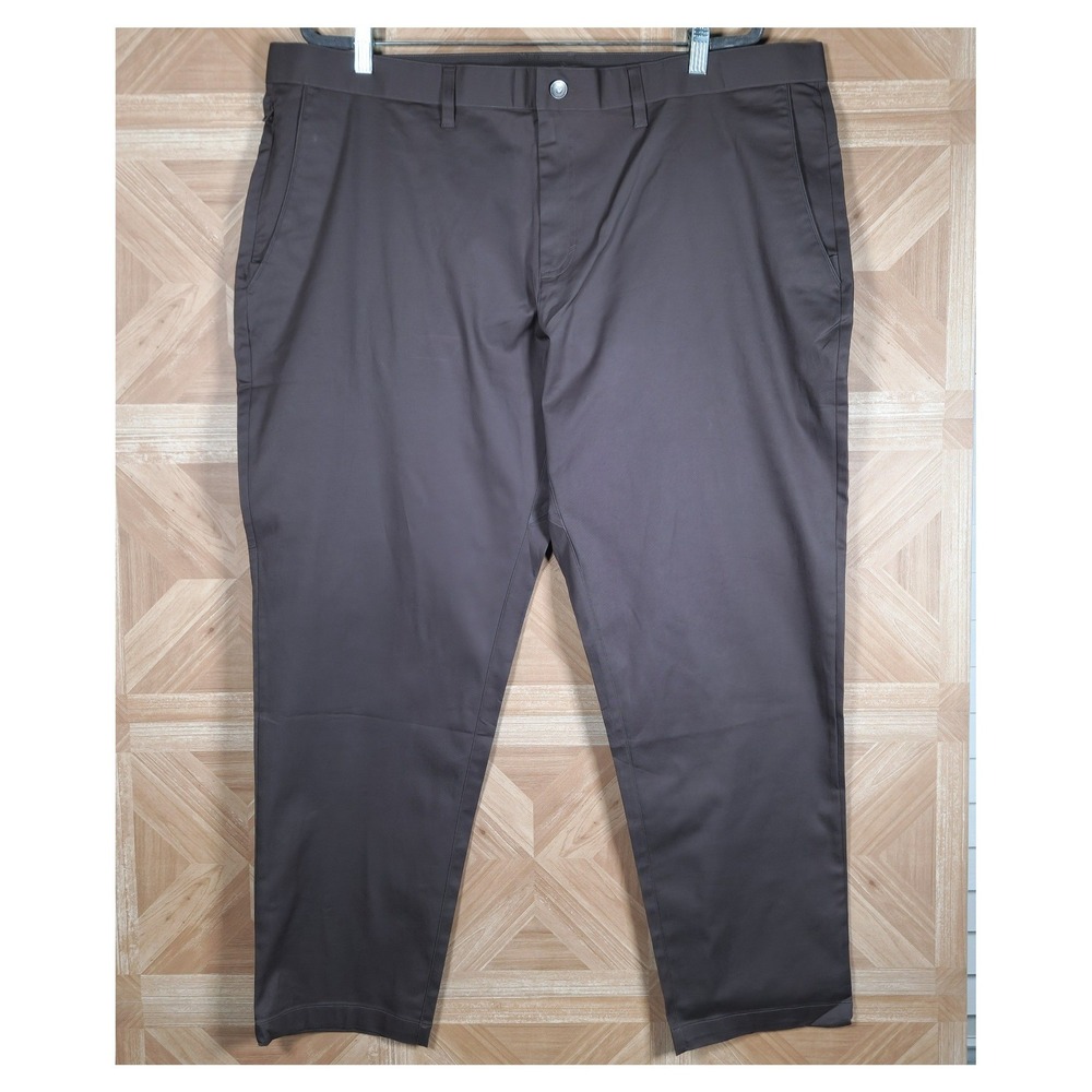 Fabletics Mens High Side Chino Classic Fit Pants Grey 42x32 PT2354910-9465-42032 - Picture 10 of 13